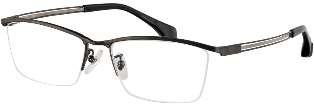 ARCHX カールトン GUNMETAL/SILVER 斜め