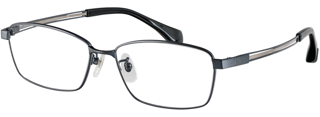 ARCHX フルリム NAVY/SILVER 斜め