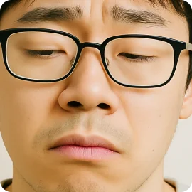 メガネが下がってきてしまう