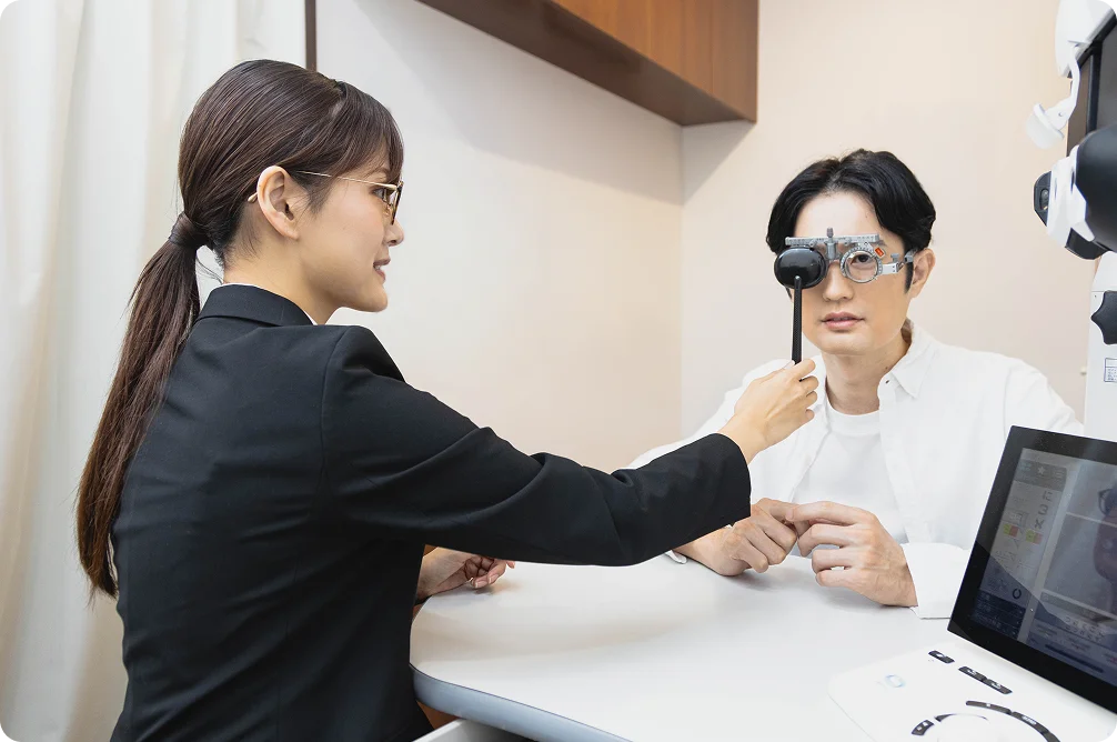 両眼バランスチェック