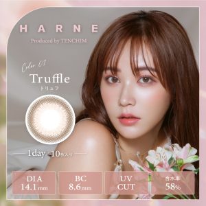 【トリュフ】HARNE 1day ハルネ ワンデー 10枚[PIA]