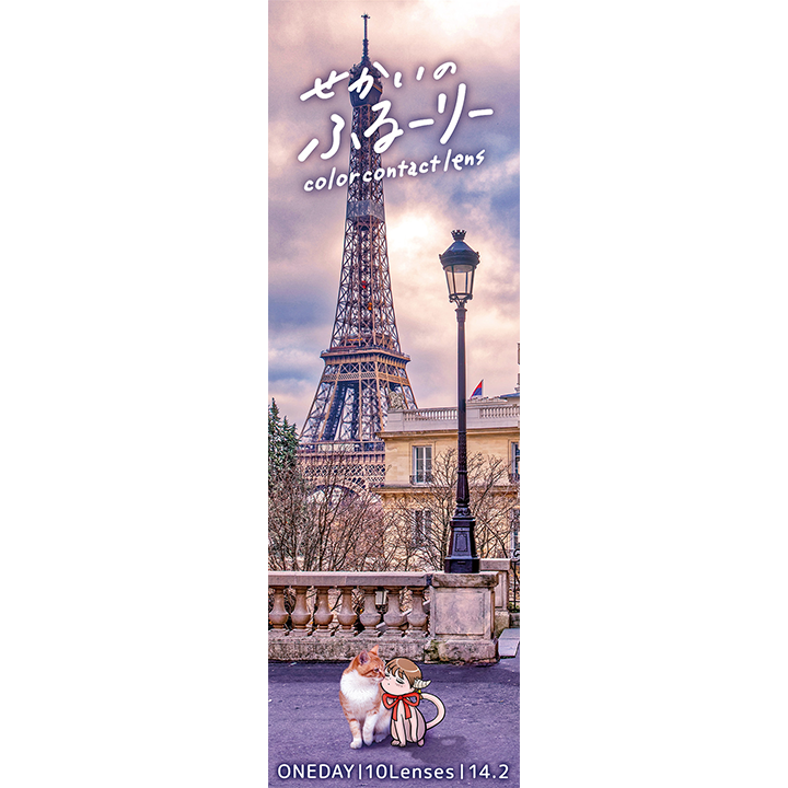 【Paris】Sekai no Flurry せかいのふるーりー  1箱10枚入り[Wscale] 画像4