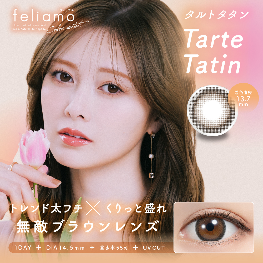 【タルトタタン】feliamo 1day フェリアモ ワンデー 1箱10枚入り[PIA]