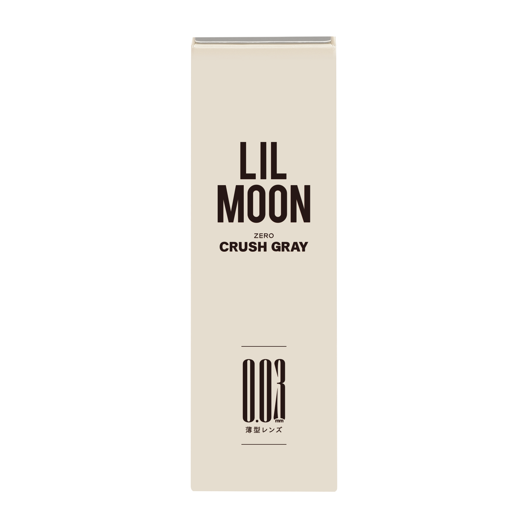 【クラッシュグレー】LILMOON0.03ZERO 1day リルムーン0.03ゼロ ワンデー 1箱10枚入り［PIA］ 画像4
