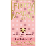 【ライトカーキブラウン(もっと褒められパンダ)】Flurry Monthly フルーリー ワンマンス 3枚 [Wscale] 画像5