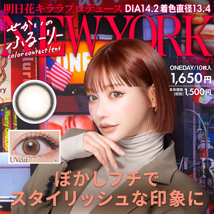 【New York】Sekai no Flurry せかいのふるーりー 1箱10枚入り[Wscale]