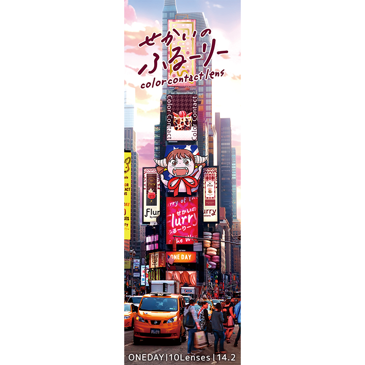 【New York】Sekai no Flurry せかいのふるーりー 1箱10枚入り[Wscale] 画像4