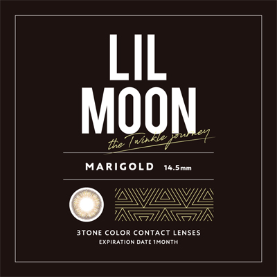 【度なし・マリーゴールド】LILMOON 1MONTH リルムーン ワンマンス 2枚[PIA] 画像4
