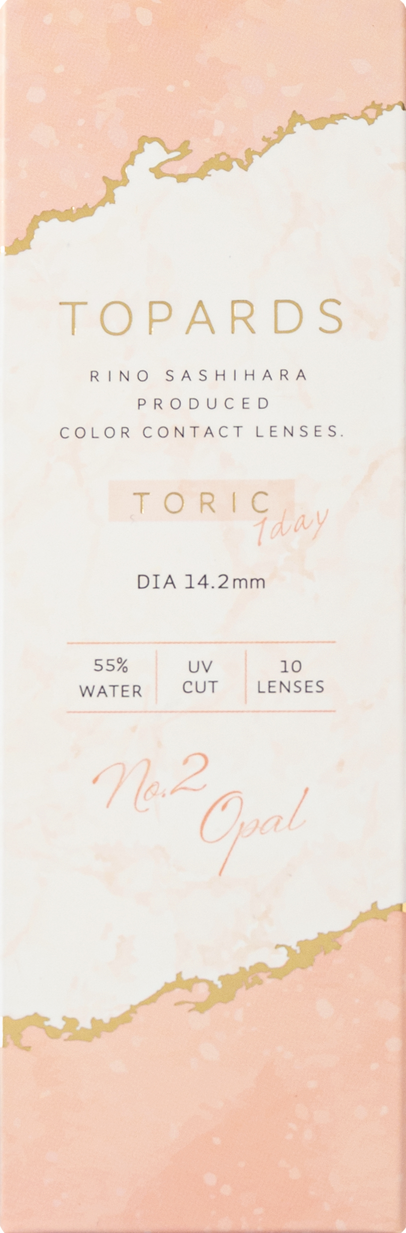 【オパール】TOPARDS TORIC 1DAY トパーズ トーリック ワンデー【-1.25】10枚[PIA] 画像4