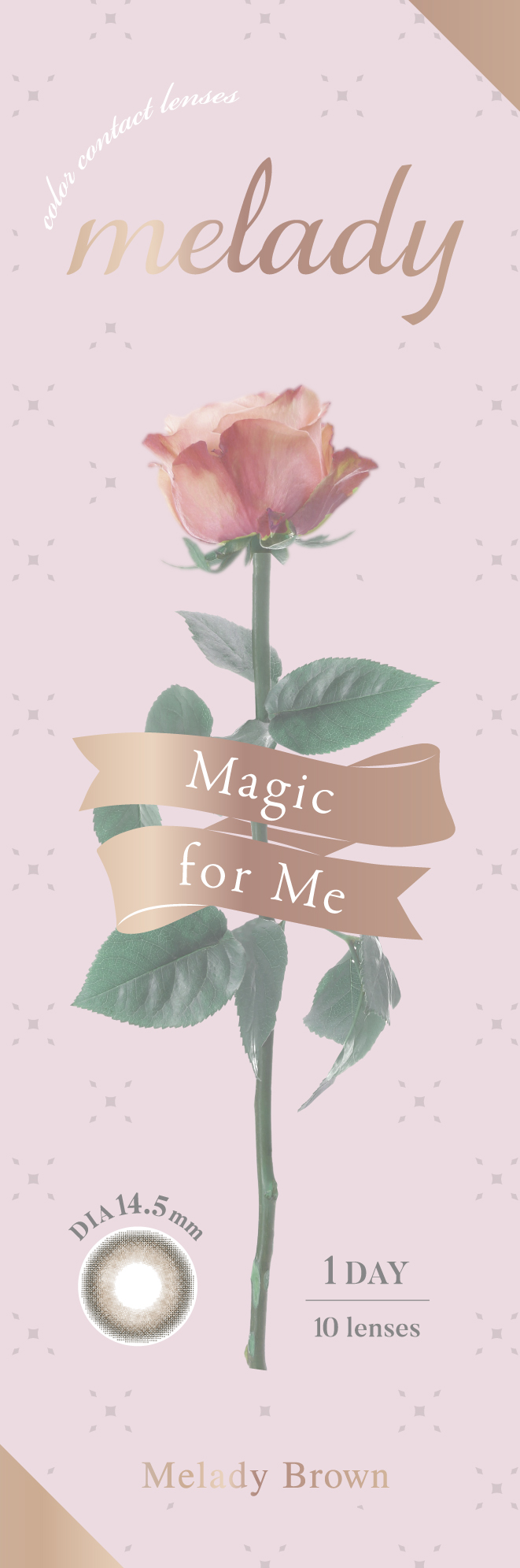 【ミレディブラウン】melady 1DAY ミレディ ワンデー 1箱10枚入り[PIA] 画像4