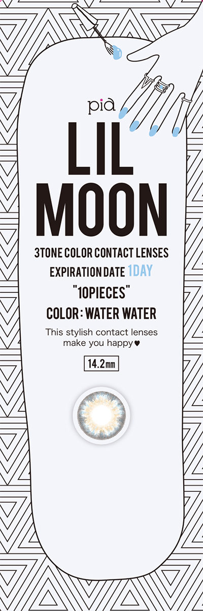 【ウォーターウォーター】 LILMOON 1DAY リルムーン ワンデー 10枚入り [PIA] 画像4