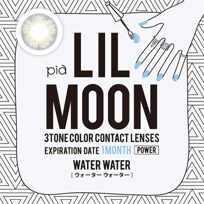 【ウォーターウォーター】 LILMOON 1Month リルムーン ワンマンス 度あり 1枚 [PIA] 画像4