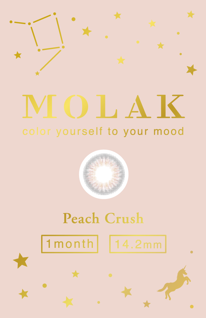 【ピーチクラッシュ】MOLAK 1MONTH モラク ワンマンス 2枚[PIA] 画像4