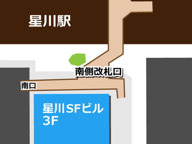 星川眼科地図