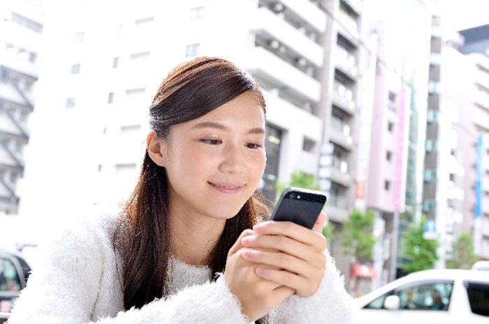 スマホ老眼