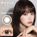 【シアーセーブル】ReVIA 1day color レヴィア ワンデー カラー 1箱10枚入り [Lcode]