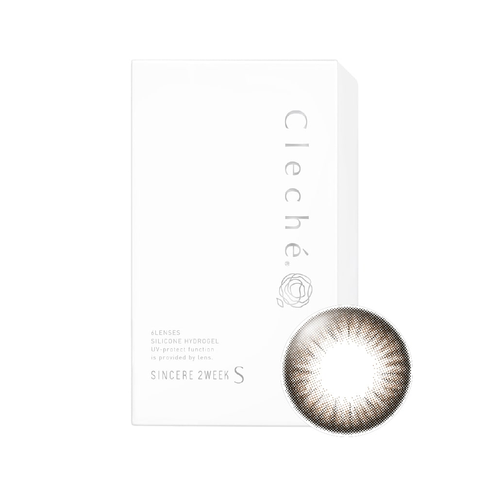 【グロッシートーン 132】Sincere 2week S Cleche シンシア 2ウィーク S クレシェ 6枚 [シンシア]