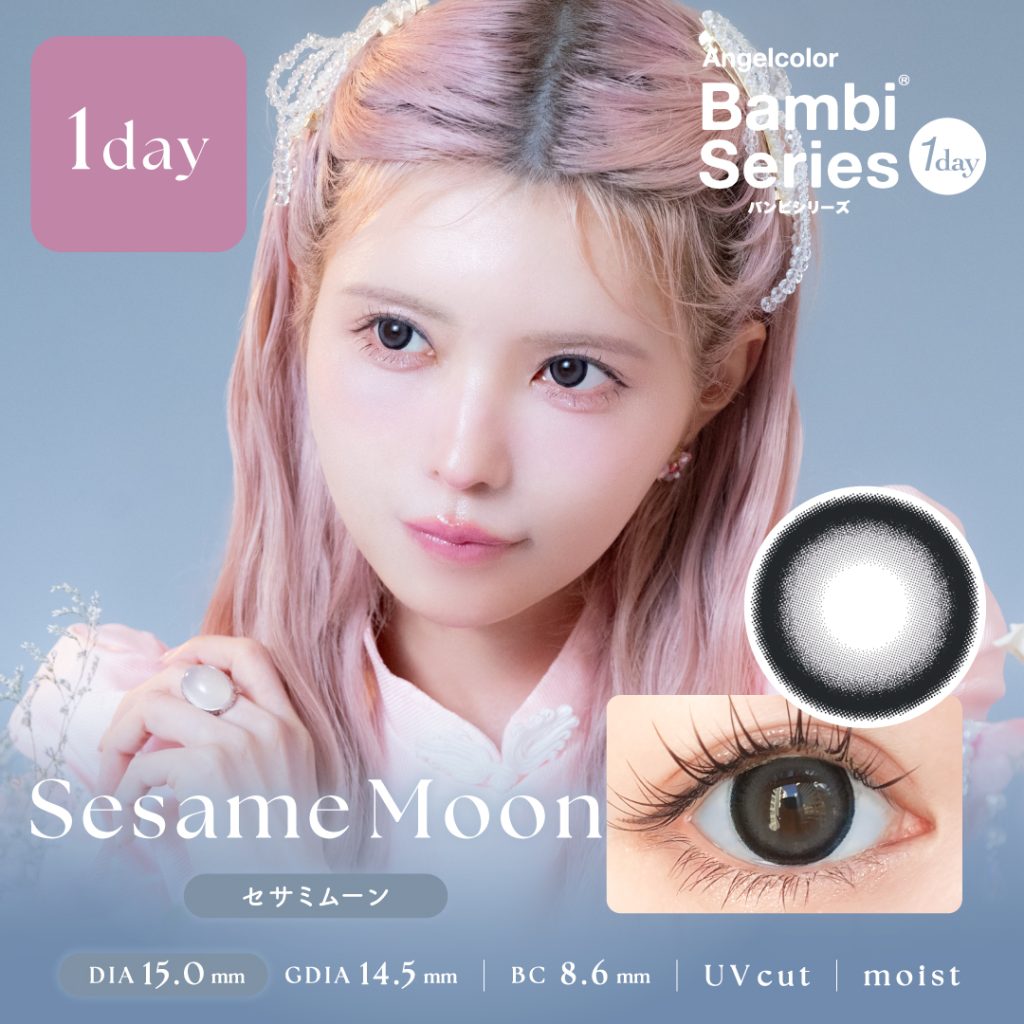 【セサミムーン】Angel Color Baｍbi series 1day エンジェルカラーバンビシリーズ ワンデー 1箱10枚入り[T-Garden]
