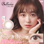 【ピーチブラウン】Belleme by Eye coffret 1day ベルミー by アイコフレ ワンデー １箱30枚入り[シード]