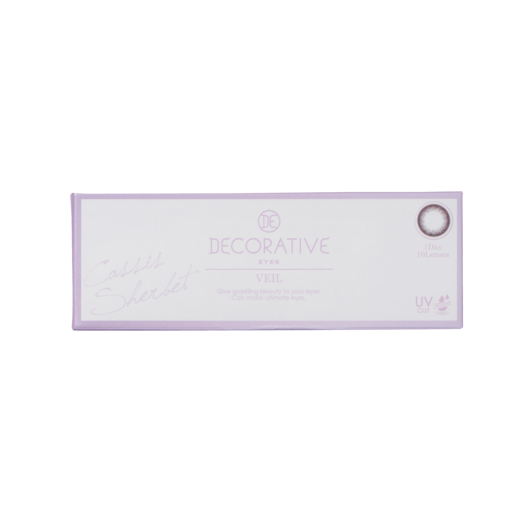 【カシスシャーベット】DECORATIVE EYES VEIL UV Moist デコラティブアイズ ヴェール UV モイスト 10枚[粧美堂] 画像4