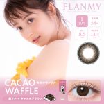 【カカオワッフル】FLANMY 1DAY フランミー ワンデー 10枚[T-Garden]