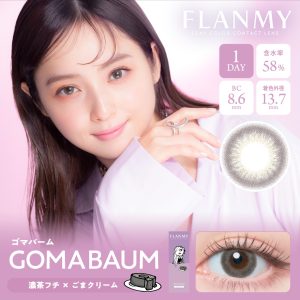 【ゴマバーム】FLANMY 1DAY フランミー ワンデー 10枚[T-Garden]