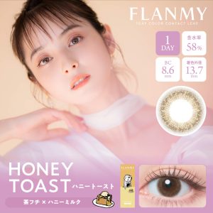 【ハニートースト】FLANMY 1DAY フランミー ワンデー 10枚[T-Garden]