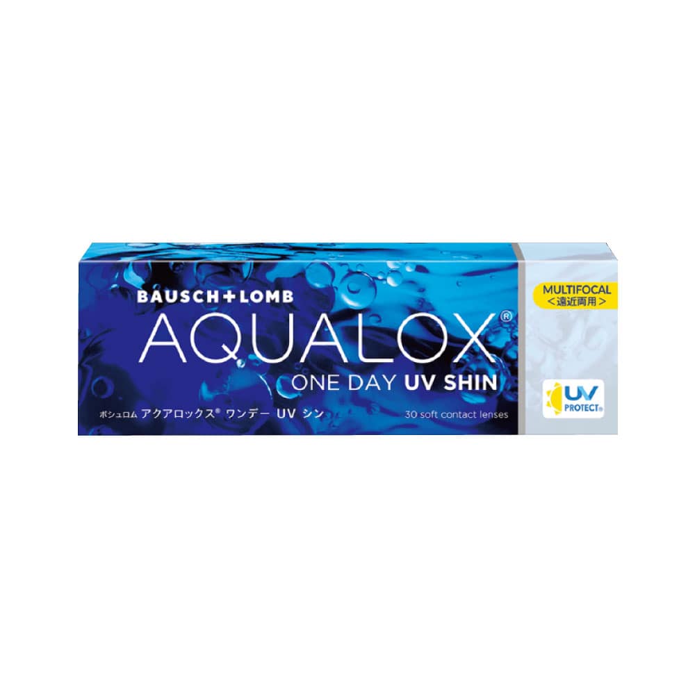 AQUALOX ONE DAY UV SHIN MULTIFOCAL アクアロックスワンデーUVシン遠近両用LOW 1箱30枚入り【ボシュロム】
