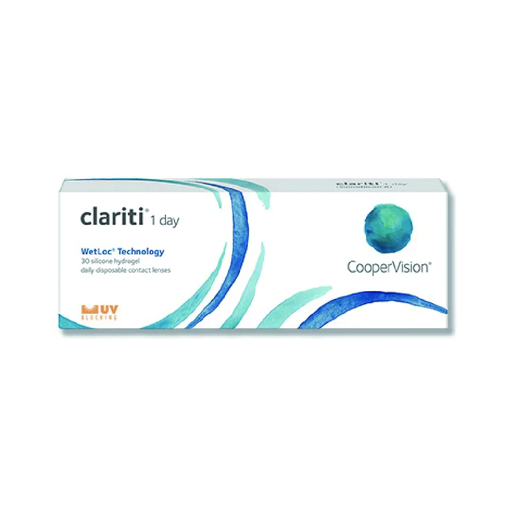 Clariti 1DAY WetLoc 1day クラリティワンデーウェットロック ワンデー 1箱30枚入り［クーパービジョン・ジャパン］