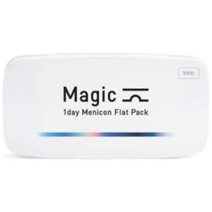 Magic toric 1day Menicon Flat Pack マジック トーリック ワンデー メニコン フラット パック（乱視用）1箱30枚入り [メニコン]