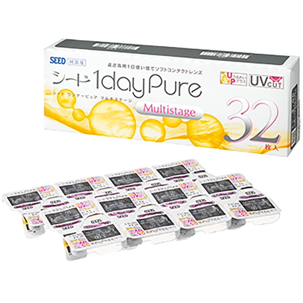 シード 1dayPure（ワンデーピュア） マルチステージ 遠近両用 32枚入り[シード]