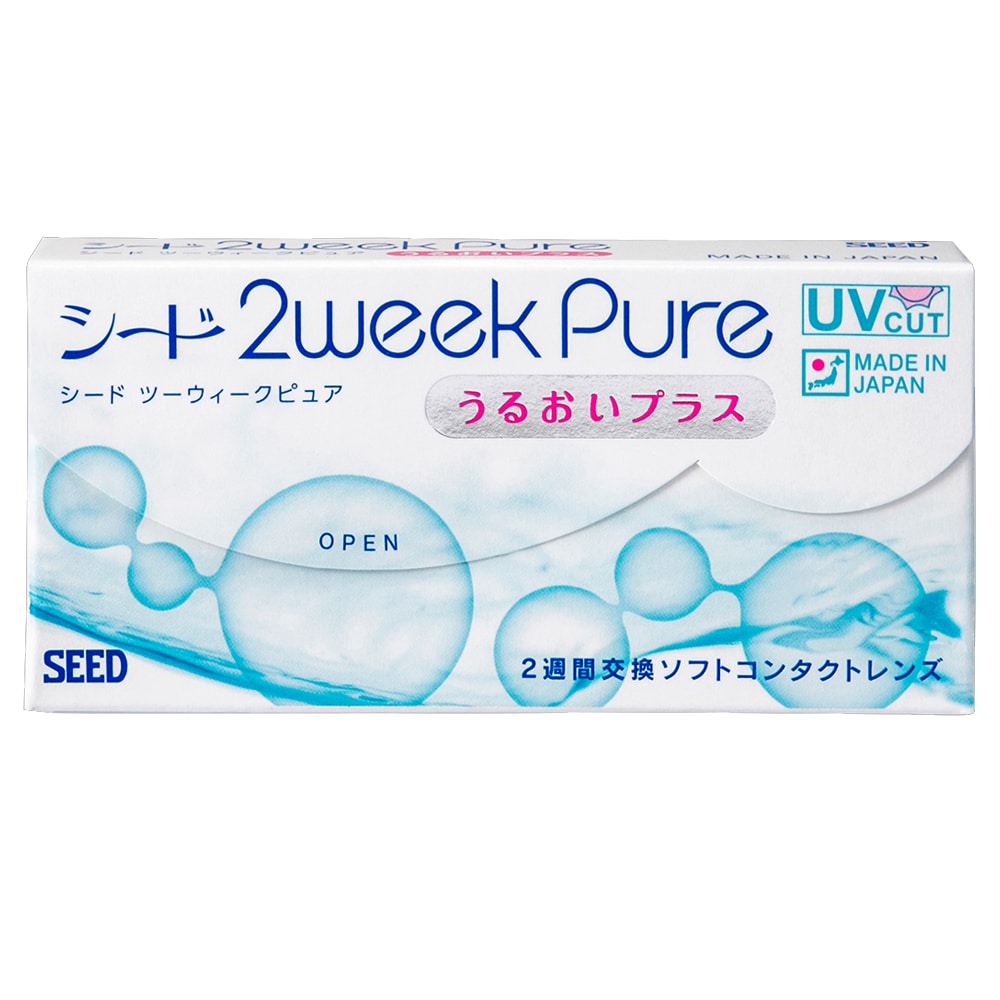 シード　2WeekPure うるおいプラス カスタムメイド＋5.5～+10.0、-17～-24[シード]