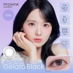 【ジェラートブラック】ProWink 1day プロウィンク ワンデー 1箱10枚［PIA］