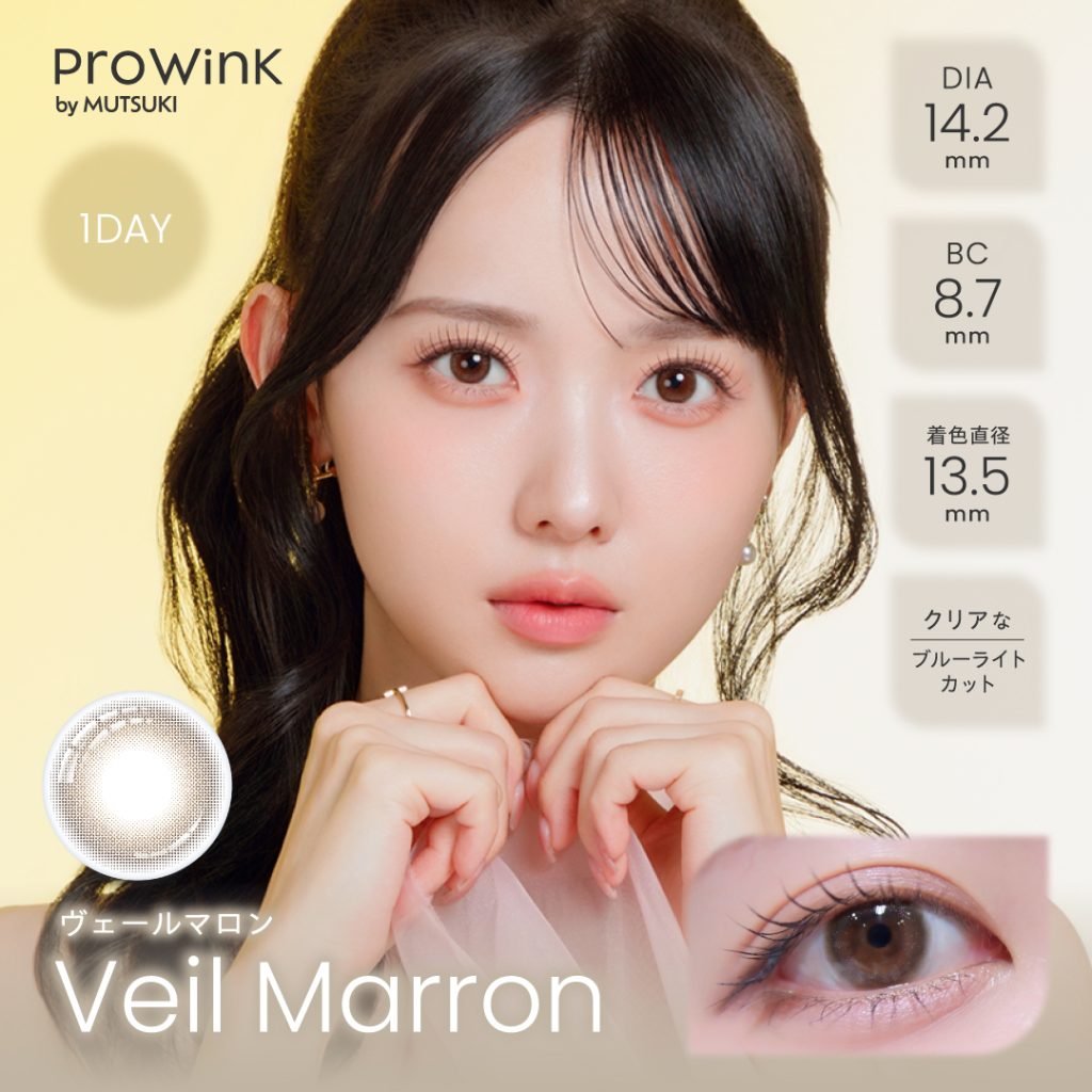 【ヴェールマロン】ProWink 1day プロウィンク ワンデー 1箱10枚［PIA］