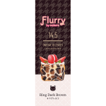 【リングダークブラウン(キマグレネコ)】Flurry by colors 1day フルーリー バイ カラーズ ワンデー 10枚 [Wscale] 画像4