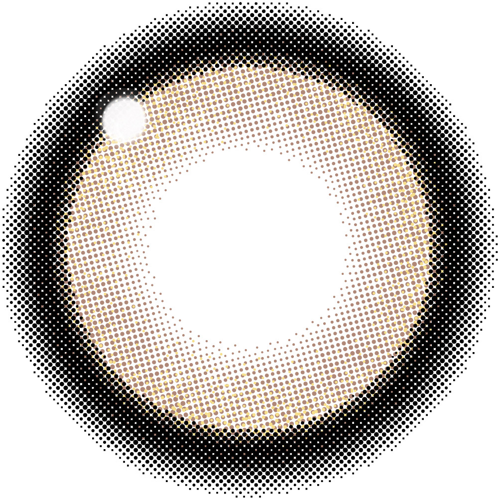 【ラメブラウン】secret candymagic 1day 新シークレット キャンディーマジック ワンデー 1箱20枚［Lcode］ 画像3