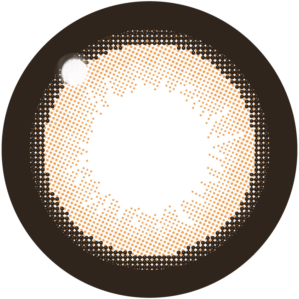 【NO3ブラウン】secret candymagic 1day 新シークレット キャンディーマジック ワンデー 1箱20枚［Lcode］ 画像3