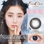 【ナチュラルブラック】EverColor 1Month エバーカラー マンスリー 1箱2枚入り[AISEI]