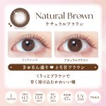 【ナチュラルブラウン】EverColor 1Month エバーカラー マンスリー 1箱2枚入り[AISEI] 画像3