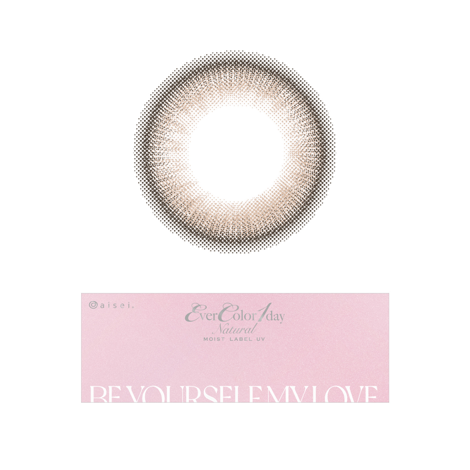【ティアーミューズ】EverColor1day Natural MOIST LABEL UV  エバーカラーワンデー ナチュラル モイストレーベル UV １箱20枚入り[AISEI] 画像5