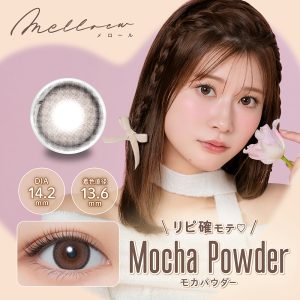 【モカパウダー】melloew 1day メロール ワンデー 1箱10枚入り［PIA］