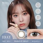 【ダズルグレー】MOLAK 1day モラク ワンデー 10枚[PIA]