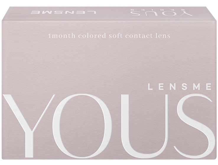 【パンデイアベージュ】YOUS 1Month ユース ワンマンス 1箱2枚［LENSME］ 画像4