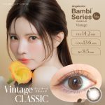 【ヴィンテージクラシック】Angel Color Baｍbi vintage series 1day エンジェルカラーバンビヴィンテージシリーズ ワンデー 1箱10枚入り[T-Garden]