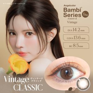 【ヴィンテージクラシック】Angel Color Baｍbi vintage series 1day エンジェルカラーバンビヴィンテージシリーズ ワンデー 1箱10枚入り[T-Garden]